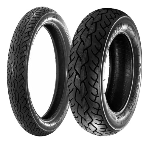 Par Pneu Moto 120 90 17 + 140 90 15 Mt66 Route Pirelli