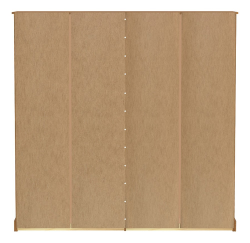 Ropero 4 Puertas Madera Dormitorio Placard Lcm