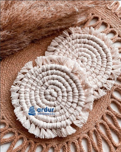 Imagen 6 de 10 de Cuotas! Hilo De Algodon Ideal Macrame Todos Los Grosores 1kg