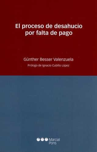 Libro Proceso De Desahucio Por Falta De Pago, El