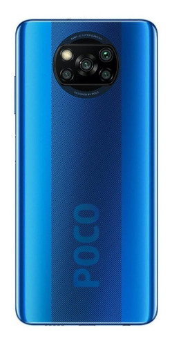 Imagen 2 de 6 de Xiaomi Pocophone Poco X3 NFC Dual SIM 128 GB cobalt blue 8 GB RAM
