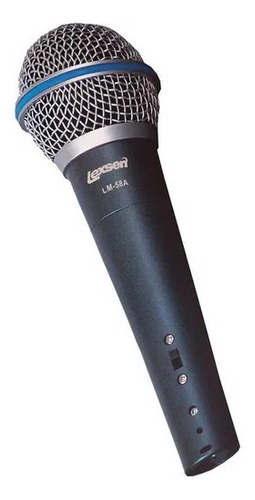 Microfone Lexsen Lm-b58a Para Vocal Ao Vivo Supercardióide