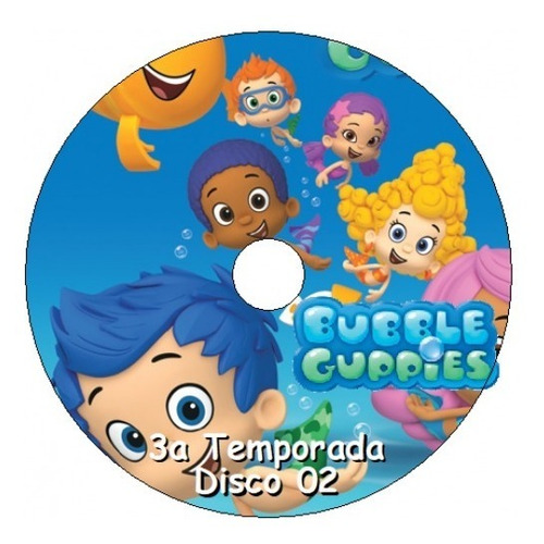 9 Dvds - Bubble Guppies 1a, 2a E 3a Temporadas