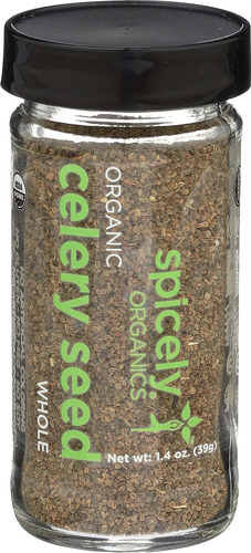 Spicely Organic Celery Seeds Semillas De Apio 39g