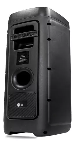 Altavoz Bluetooth grande y potente de 80 W Rms, micrófono LED, color negro,  110 V/220 V