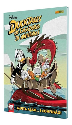 Ducktales: Os Caçadores de Aventuras: Muita ação ... e confusão!, de Caramagna, Joe. Editora Panini Brasil LTDA, capa dura em português, 2019