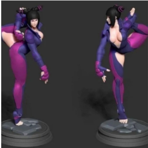 Archivo Digital Stl Juri Han Street-fighter Print 3d Y086