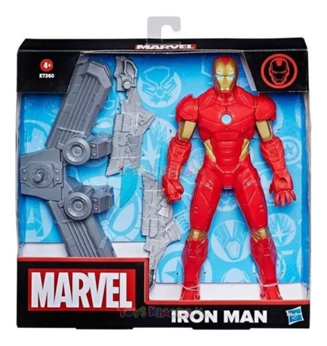 Figura Iron Man Olympus Avengers Original  Articulada Hasbro