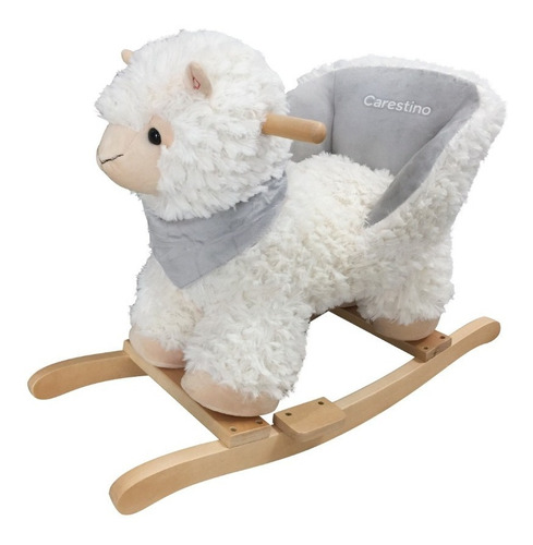 Mecedor Peluche Carestino Llama Blanco