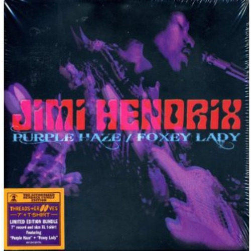 Jimi Hendrix Purple Haze/foxey Lady [con Camiseta] Lp