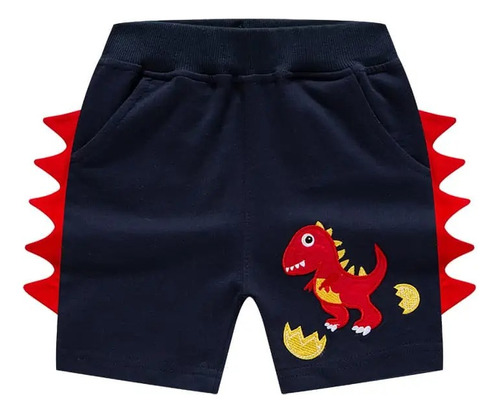 Short Bermuda Algodón Estilo Jogger Para Niños