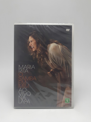 Dvd Maria Rita O Samba Em Mim Ao Vivo Na Lapa Lacrado Br