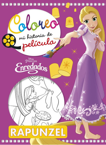 Enredados Coloreo Mi Historia De Pelicula - Disney