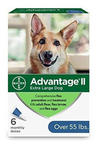 Advantage Ii Tratamiento De Pulgas Y Piojos Para Perros Ext