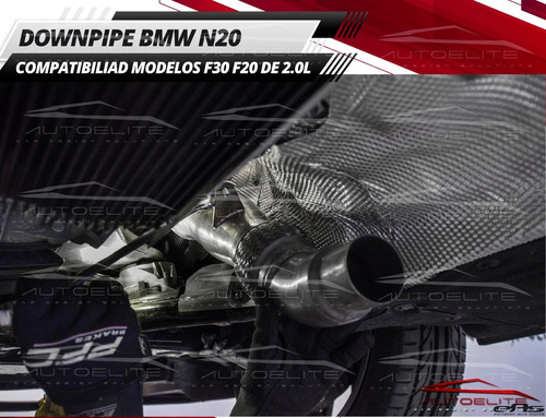 Imagen 6 de 10 de Downpipe Bmw 2/3/4 N20 2.0lts 328i 428i F30 F32 F33 F20 F22