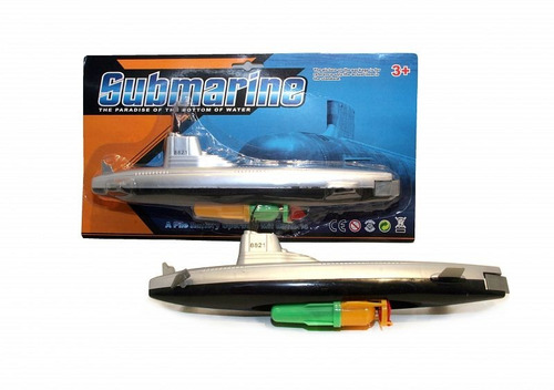 Submarino A Pila De Juguete Blister 32 Cm De Largo