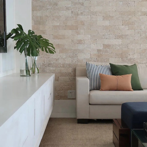 Pedra Travertino Lisa Travertino Brick Lisa Travertino 23x75