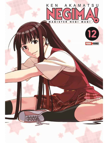 Negima 12, De Ken Akamatsu. Editorial Panini Manga Argentina, Tapa Blanda En Español, 2022