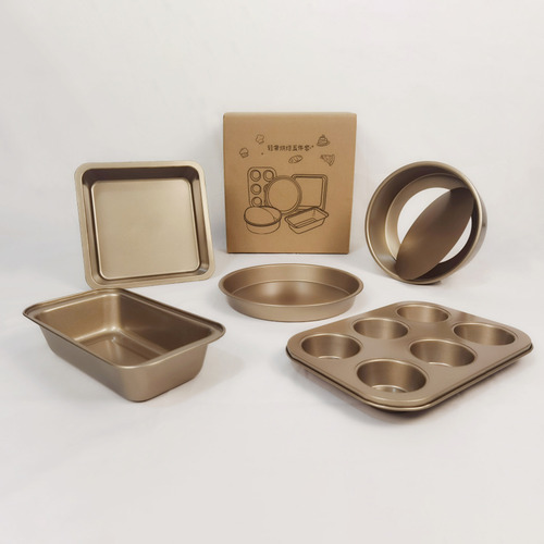 Juego Para Hornear De Antiadherente Para Cocina 5 Piezas