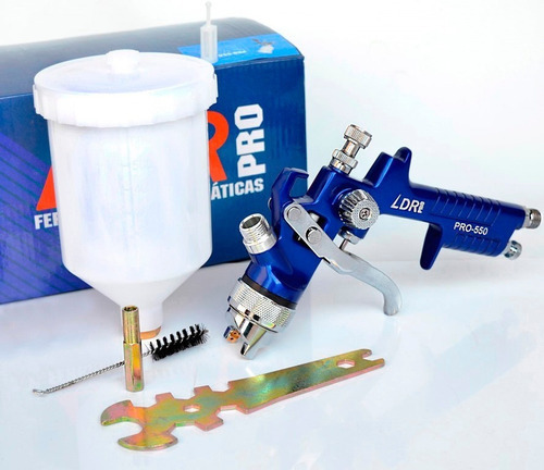 PDR Pistola Pro-550 bico 1.4 Cor Azul 600 mL
