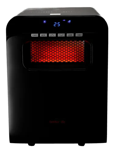 Estufa Infrarroja Betterlife Blir1500w Wifi Negro