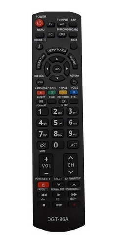 Control Remoto Para Panasonic Viera Tv Tc-l55et60 Tx26lx70