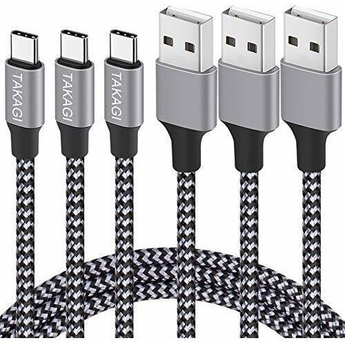 Pack X3 Cable De Datos 60 Mb/s (480 Mbps) Tipo Usb C 5v 3a