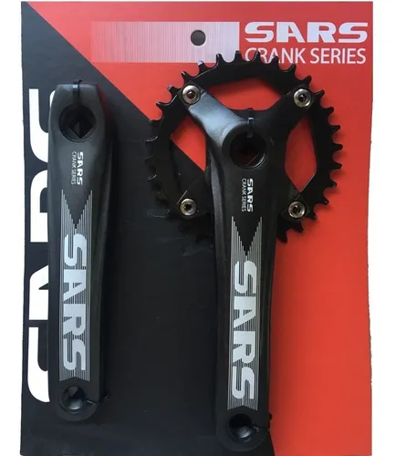 Kit Transmision Monoplato 1 X 8 P Ejes Punta Cuadrada Mtb