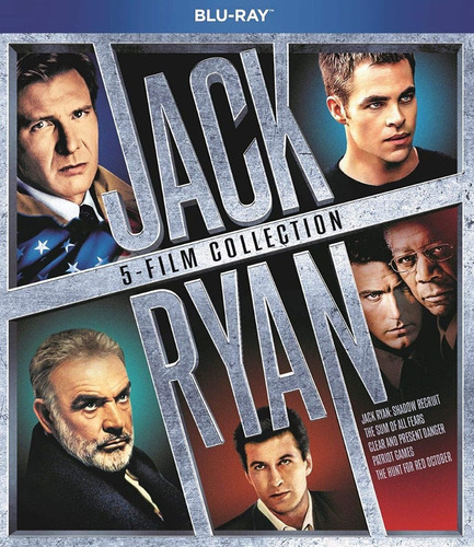 Blu-ray Jack Ryan Collection / Incluye 5 Films