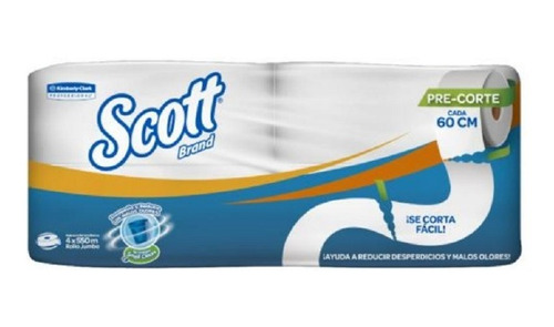 Papel Higienico Scott Econo 4x550mt 30228044 - Kimberly