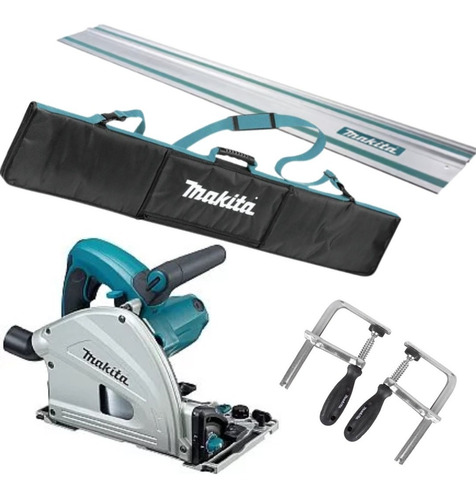 Serra Sp6000 Makita 220v C/ Trilho Bolsa 2 Sargentos