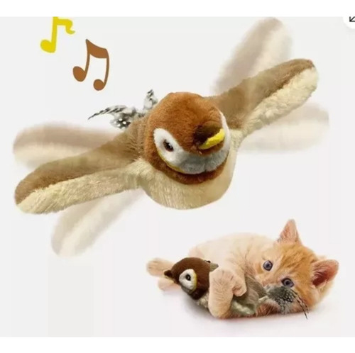 Shivering Bird Cat Toys Birdie Chirping Toys A