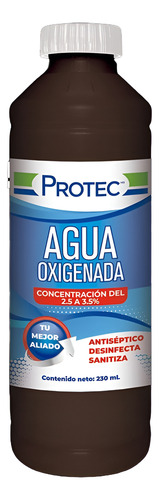 Protec Antiséptico Agua Oxigenada 230 Ml