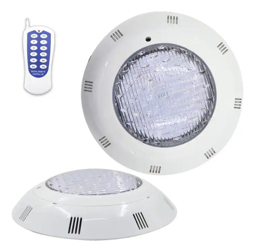 Foco Led Piscina Multicolor 18w 12v Vulcano Control Remoto -