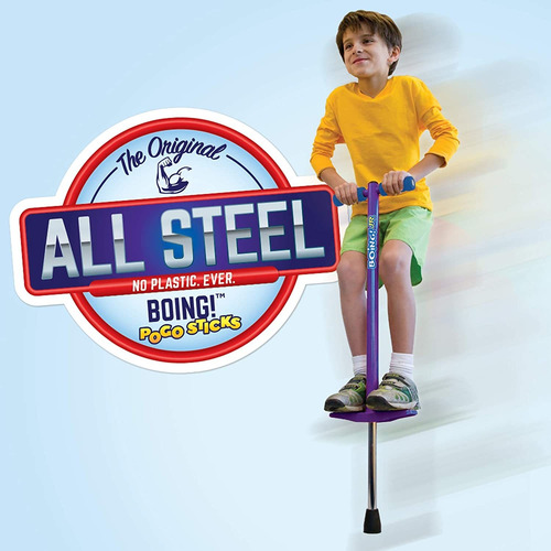 Geospace Jumparoo Boing! Jr. Pogo Stick Por Air Kicks, Peque