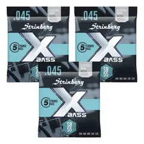 Comprar Kit 3 Encordoamentos Contra Baixo 5 Cordas Sb55 Strinberg
