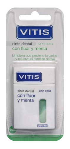 Vitis Seda Dental Fluor Menta 50 Mts