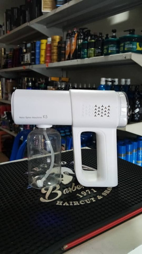Pistola Sanitizante Vaporizadora Nano Spray Inalámbrica 