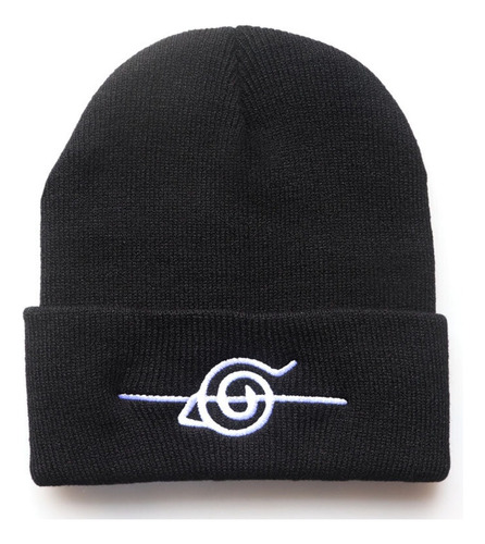 Gorro Pasamontaña Negro Aldea De La Hoja Itachi Naruto 