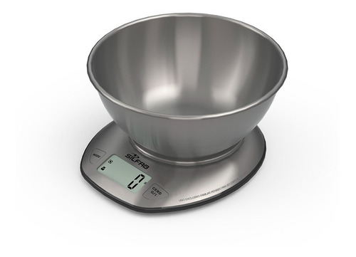 Balanza Cocina Digital Bowl Acero Liquidos Silfab Bc304