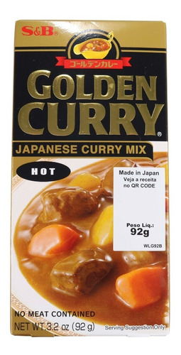 Golden Curry Karakuchi 92g S&b Japanese Hot Mais Picante