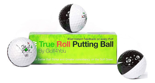 Ayuda Entrenamiento Golf 3 Pelota Practica  Putting True Te