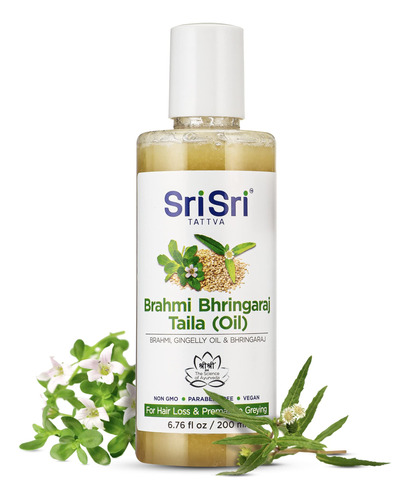 Sri Sri Tattva Brahmi Bhringraj Hair - Aceite Acondicionador
