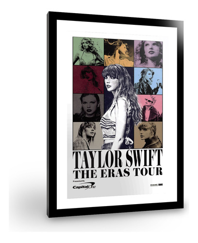 Cuadro Taylor Swift The Eras Tour Enmarcado 34 X 46