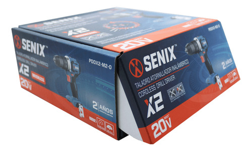 Taladro Inalámbrico De 1/2 PLG Senix Pddx2-m2-0 20v