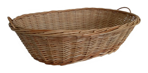 Imagem 2 de 3 de Cesta De Pães Vime Padaria Empório Ref.1280 64x50x19