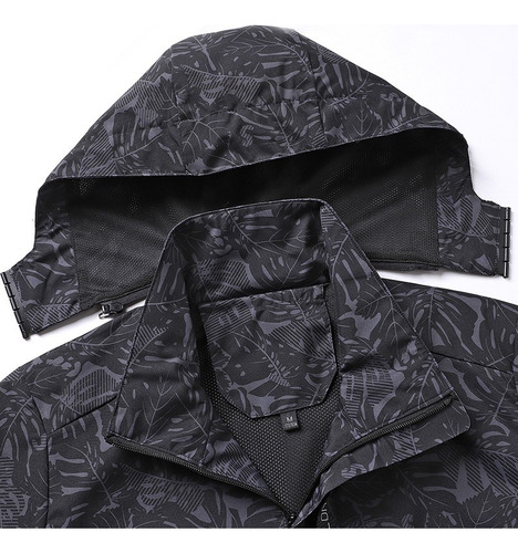 Chamarra Rompevientos Impermeable Casual Para Senderismo