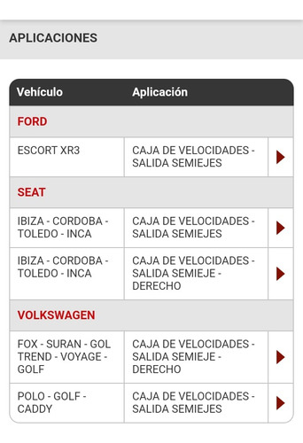 Reten Semieje Volkswagen Voyage Golf Polo Caddy 9932pol
