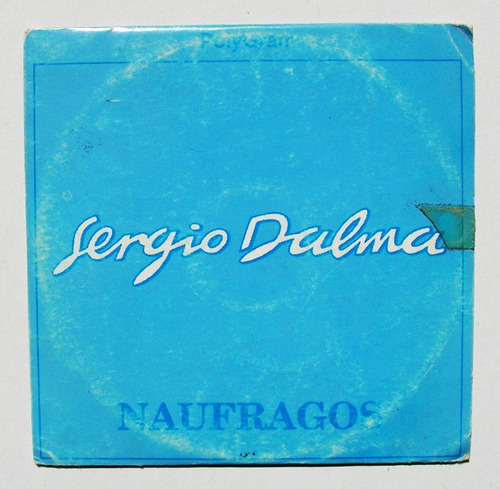 Sergio Dalma Naufragos Cd Single 1995 (Usado)