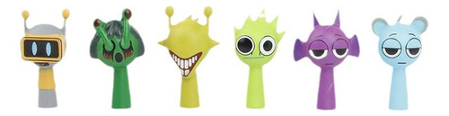 Nn Y 24 Unidades Sprunki Rhythm Box Figura Muñeca Juguete